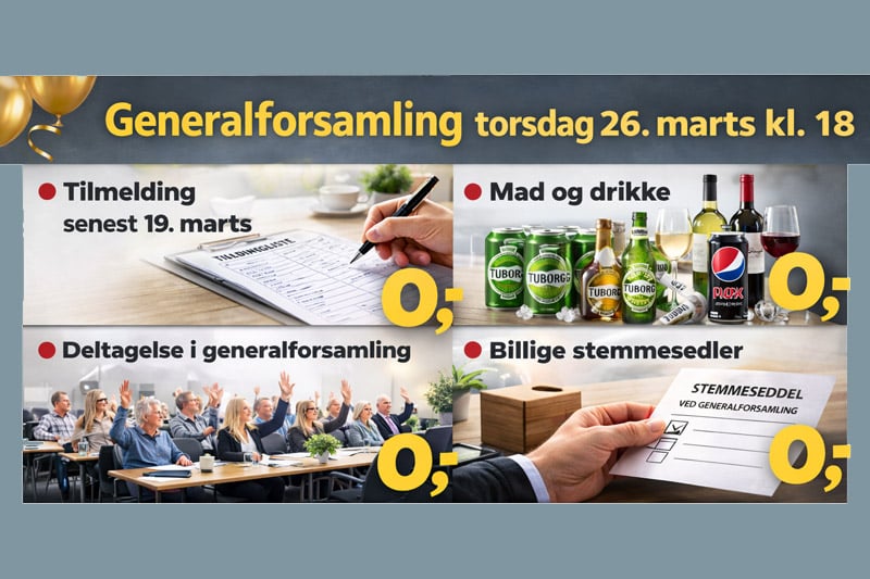 Generalforsamling 2026 Generalforsamling 2026